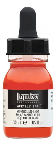 Tinta Acrílica Líquida 294 Naphthol Red Light 30ml Liquitex