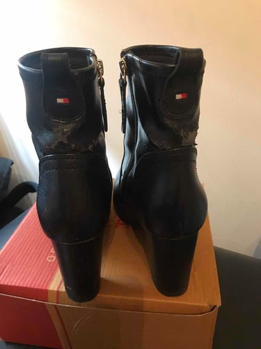 Botas De Cuero Tommy Hilfiger