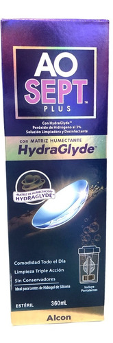 Aosept Hydraglyde Para Lentes De Contacto 360 Ml