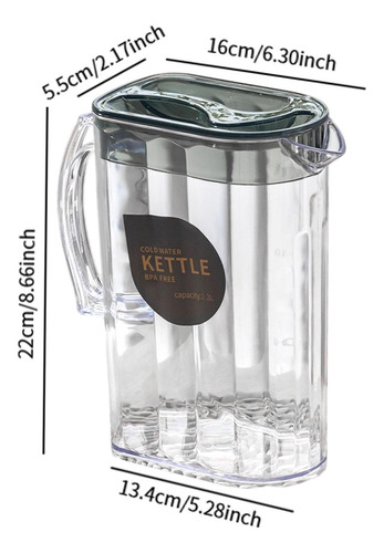 Jarra De Agua Té Té Versátil Hervidor De Agua Rectangular