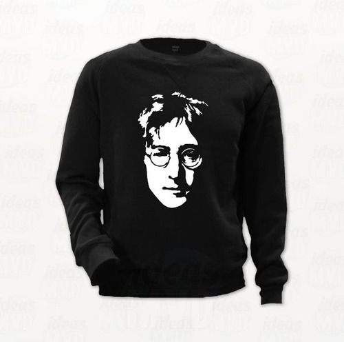 Buzo John Lennon (negro) Ideas Mvd