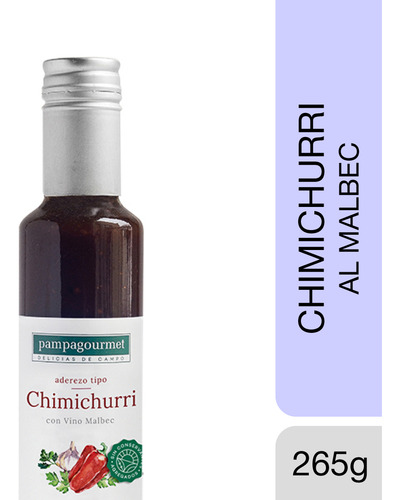 Aderezo Tipo Chimichurri Con Vino Malbec - Pampa Gourmet