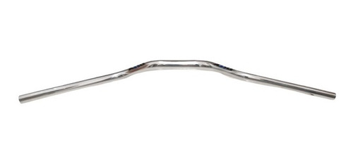 Imagem 2 de 3 de Guidão Moto Modelo Fat Bar Alto 28.8 Polido