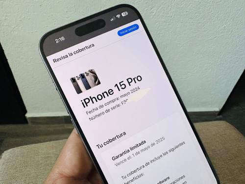 Apple iPhone 15 Pro 512gb Esim Bateria 100% Libre Telcel Movi Att Garantia Mayo 2025 (Usado)