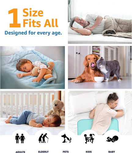Almohadillas Lavables Improvia®, 34 X 36 (paquete De 4) - He