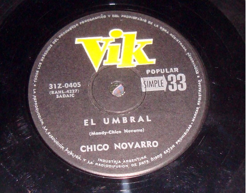 Chico Novarro El Umbral / La Mula Simple  / Kktus