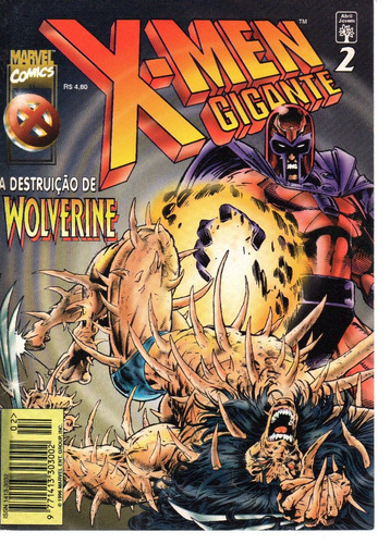 X-men Gigante 02 - Abril 2 - Bonellihq Cx325 G21