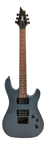 Guitarra elétrica Cort KX Series KX100 de  tília metallic ash com diapasão de jatobá