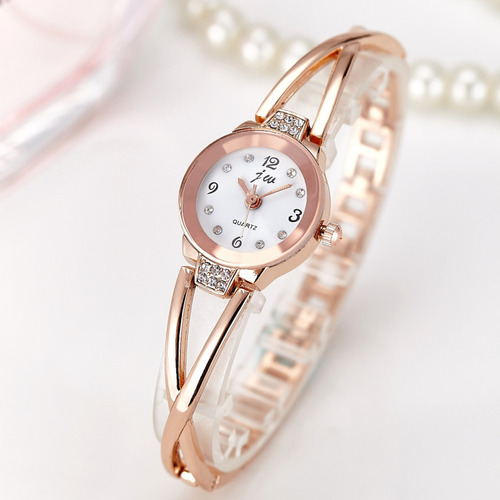 Oro Con Placa Blanca - Nueva Pulsera De Moda Coreana Para Mu