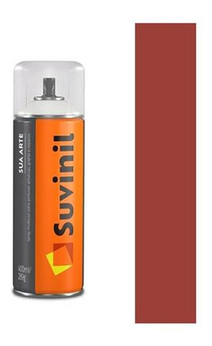 Tinta Spray Suvinil Brilho 400ml Vermelha 