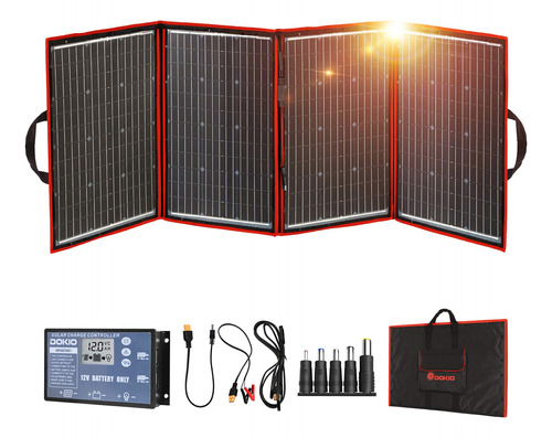 Dokio Xx Panel Solar Monocristalino, Plegable, De 12&nbsp;vo