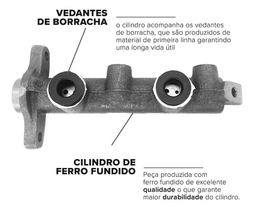 Cilindro Mestre De Freio C10 / D10 / Veraneio