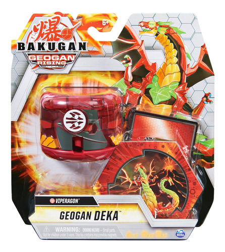 Bakugan: Bakugan Geogan Rising Deka - Viperagon Rojo