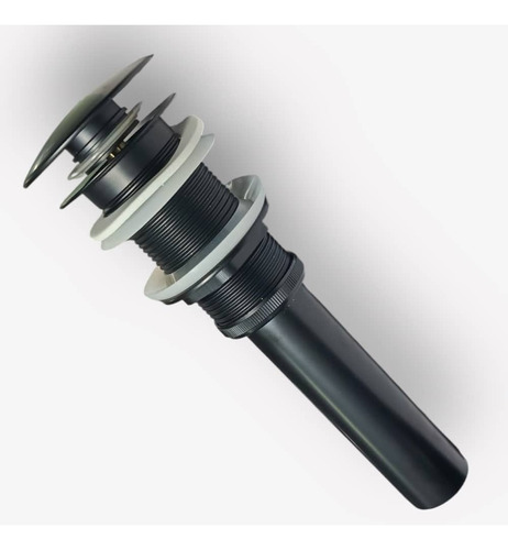 Desague P/lavamanos Sin Rebose Acero Inox. Negro Manytiles
