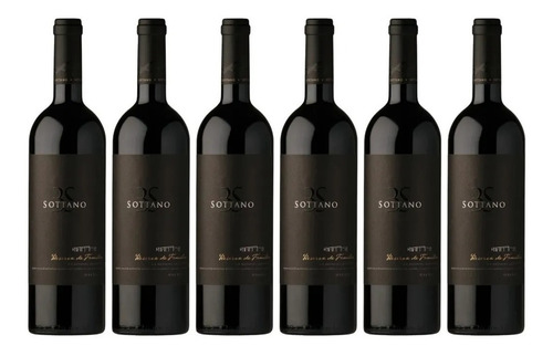 Imagen 1 de 8 de Vino Sottano Reserva De Familia Malbec Caja X 6 X 750ml.
