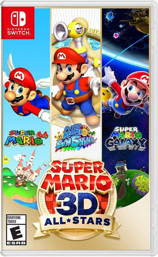 Super Mario 3d All-stars - Switch - Mídia Física