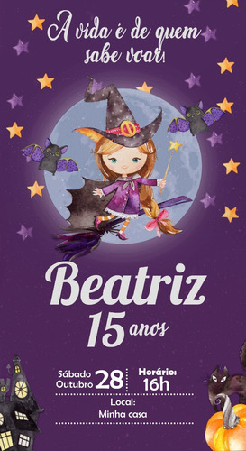 Convite Virtual Halloween