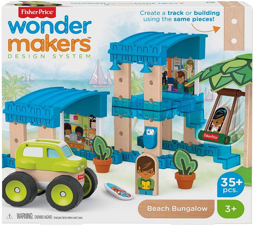 Wonder Makers Beach Bungalow Fisher Price Diversión Playa 