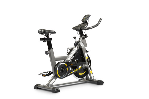 Imagen 5 de 7 de Bicicleta fija Olmo Spirit 100 para spinning color gris y negro