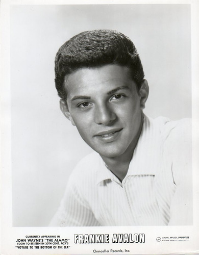 Foto Original Frankie Avalon 20th Century Fox Chancellor Rec