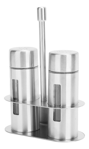 Set De Recipientes Para Condimentos De Acero Inoxidable, Est