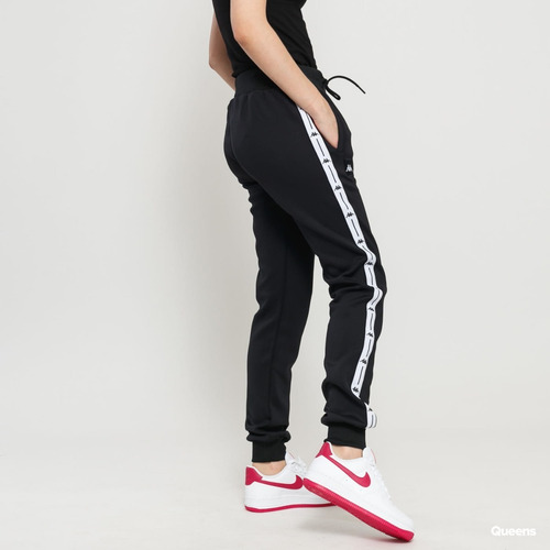 Pantalon Kappa Authentic Jpn Bavey Negro Para Mujer