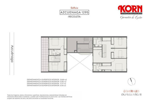 Imagen 28 de 30 de Recoleta - Duplex En Venta De 3 Ambientes Con Terraza Y Cochera A Estrenar