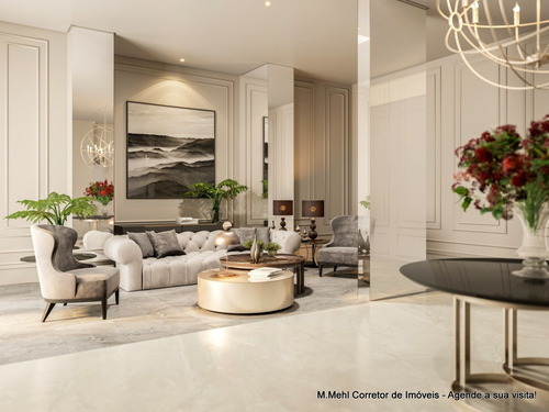 Imagem 7 de 30 de Apartamento Com 2 Dormitórios À Venda Com 188.93m² Por R$ 1.083.000,00 No Bairro Mercês - Curitiba / Pr - M2me-mct303