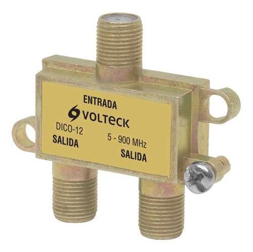 Divisor Coaxial Splitter De 2, 3 Y 4 Salidas Una Entrada