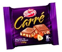 Comprar Chocolate Savoy Carré Con Leche Y Avellanas 100gr