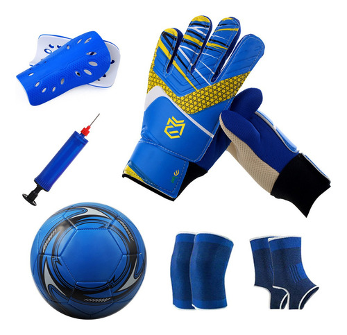 Guantes De Portero Más Kit De Entrenamiento Y Balón De Fútbo