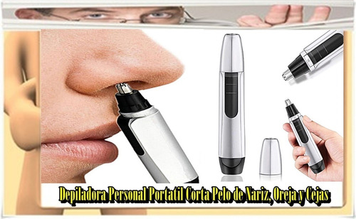 Depiladora Portatil Unisex Corta Pelo De Nariz/oreja/cejas