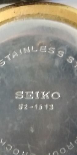 Relógio Seiko Impecável Peça De Colecionador