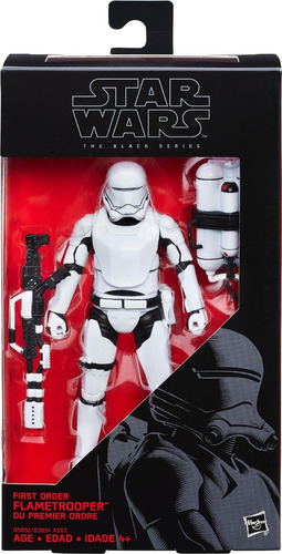 Star Wars First Order Flametrooper #16 The Black Series 6 