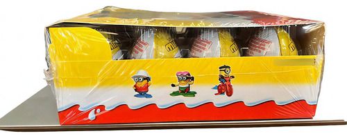 Kinder Ovo Surpresa Minions Display Com 12 Unidades