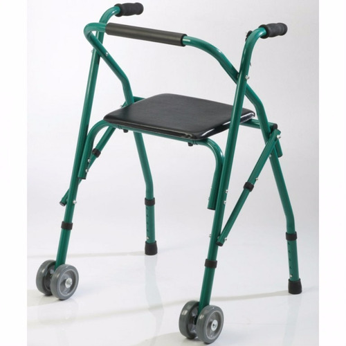 Andador De Aluminio Plegable Con Asiento Care Quip C601