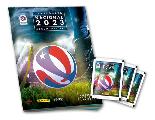 Pack Oferta Álbum + 40 Sobres Campeonato Nacional Chile 2023
