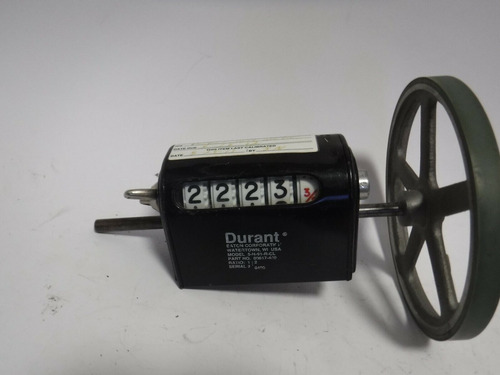 Durant Eaton Model 5-h-7-91-r-cl Counter Module Ratio 1: Cce