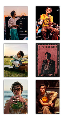 Poster Foto Harry Styles A4 X9 Unidades