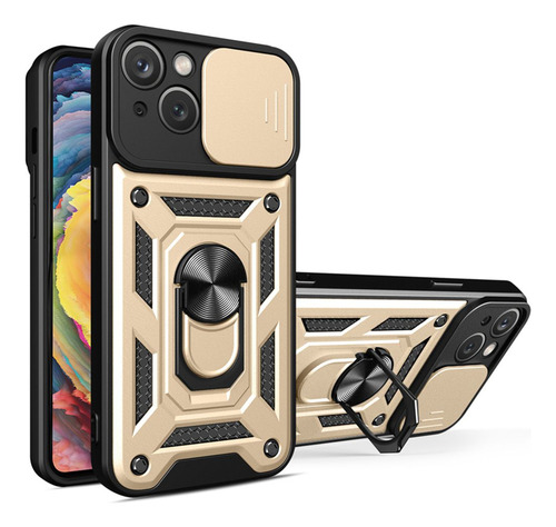 Funda De Cámara Deslizante Para Oppo A60 5g, Cubierta Deslizante, Soporte, A Prueba De Golpes