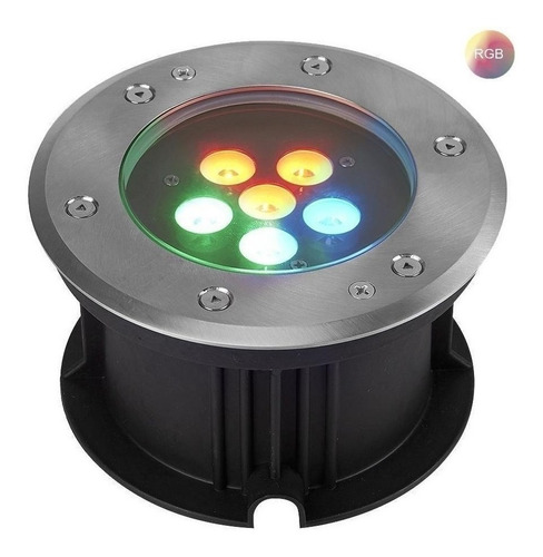 Lampara Piscina/alberca 7.5w Subacuática Luz Rgb Tecnolite