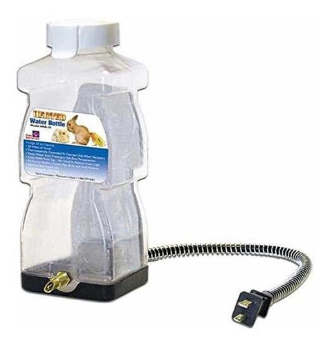 Bebedero Calentador Para Conejos, 32 Oz, 20w