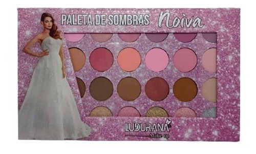 Imagem 3 de 3 de Paleta De Sombra Noiva Ludurana