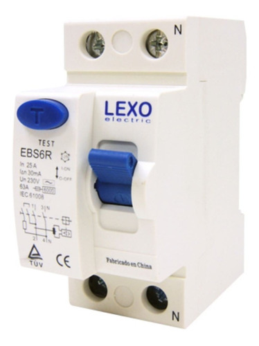 Interruptor Diferencial Lexo 2x25a 30ma Lexo /ferroconstru
