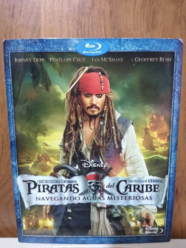 Piratas Del Caribe Navegando Aguas Misteriosas Blu Ray