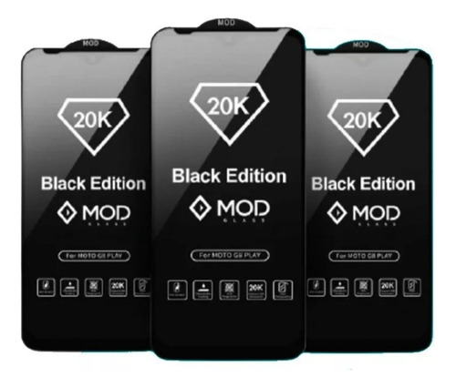 Mica De Vidrio Premium Black Edition 20k Para Samsung A54