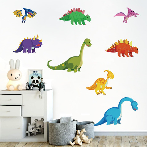 Adhesivos De Pared Dekosh Dinosaur Jurassic World T-rex Nurs