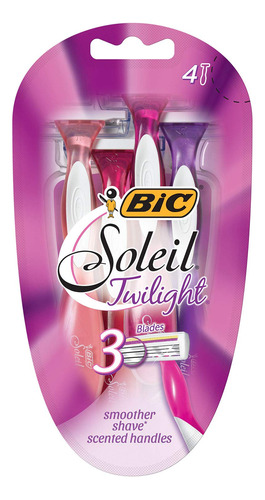 Bic Soleil - Afeitadora De Lavanda, Tamao 4 Quilates, Color