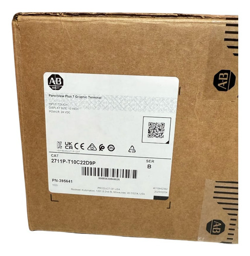 Allen Bradley 2711p-t10c22d9p Panelview Plus 7