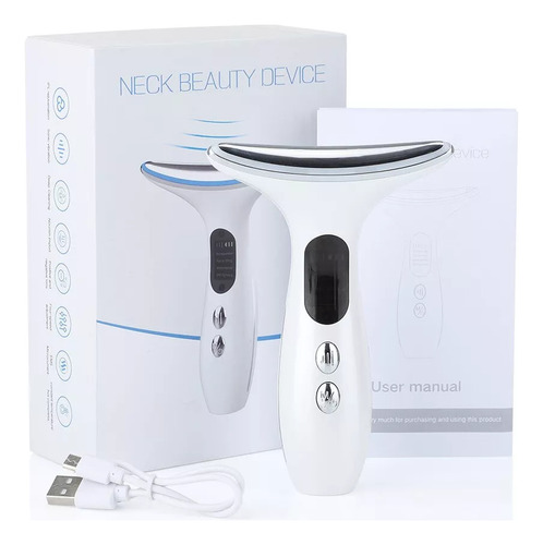 B Massageador Térmico Para Pescoço Led Facial Photon Ion